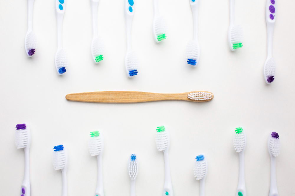 worn toothbrush bristles signs