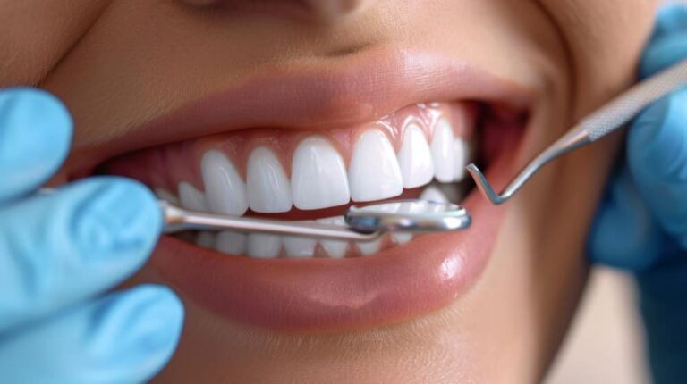 إجراء تركيب الحشوات التجميلية (Composite Bonding) لإصلاح سن المريض