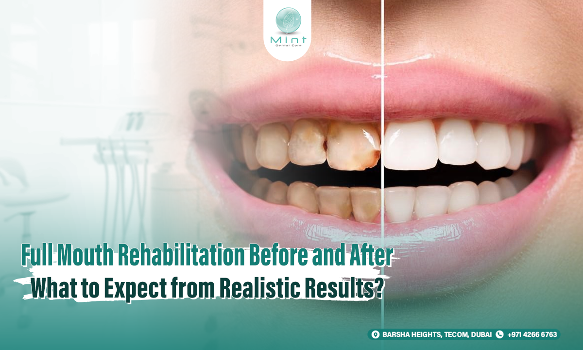 Full Mouth Rehabilitation Before and After: What to Expect from Realistic Results?