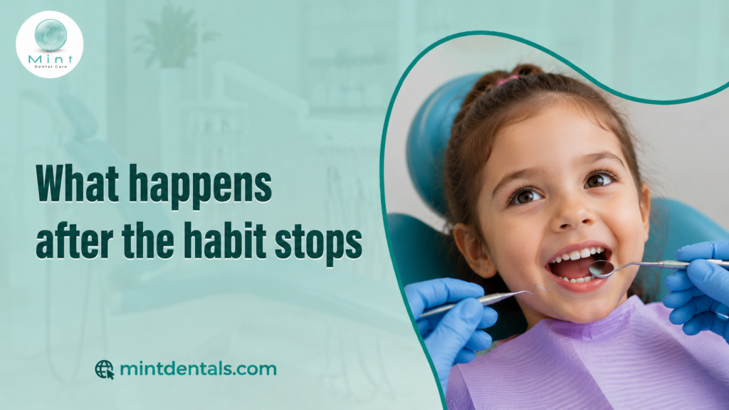 What happens after the habit stops