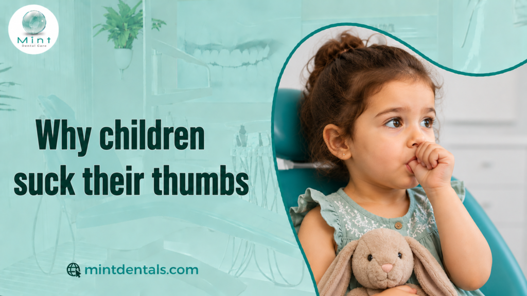 Why children suck their thumbs